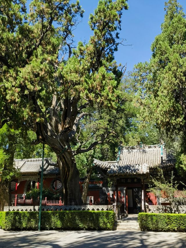 山西晋祠。