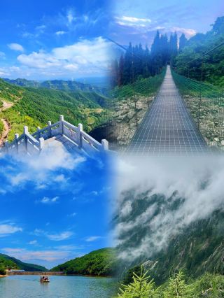 Explore natural wonders and appreciate the beauty of mountains and rivers.