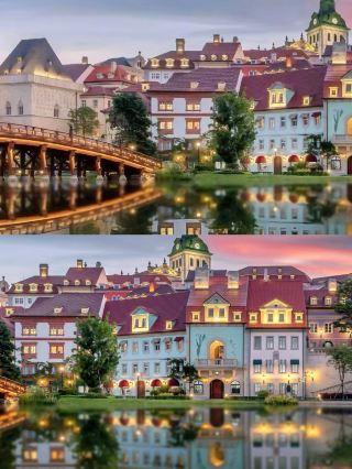 Dongguan | A European town straight out of a movie. 