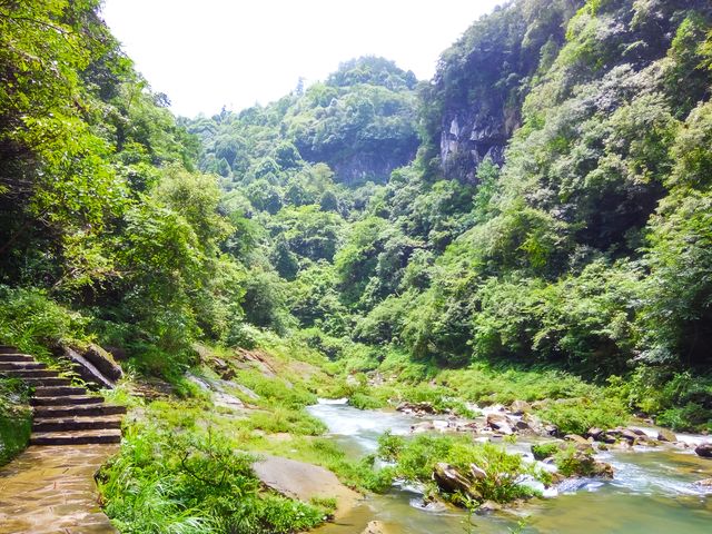 高過河——貴州風景三十六、。