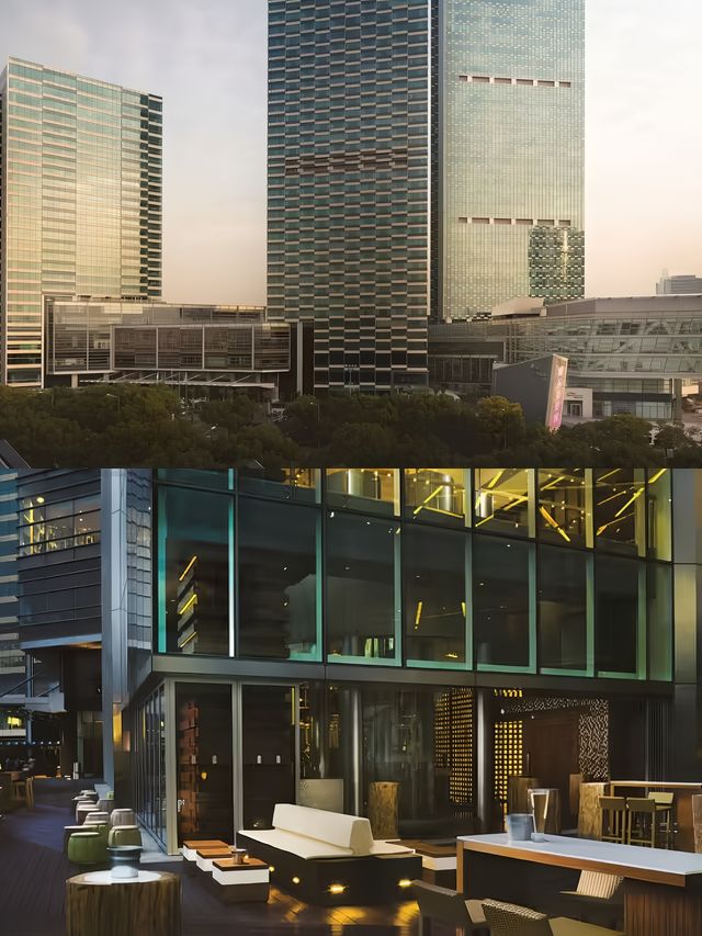 打卡親子酒店上海浦東嘉里大酒店。