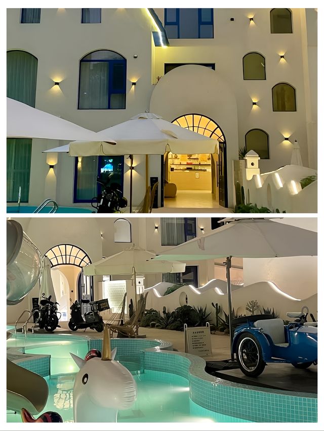 在北海房間裡看海的酒店，看日落