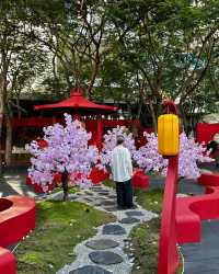 深圳灣萬象城春日櫻花樂園，浪漫到犯規