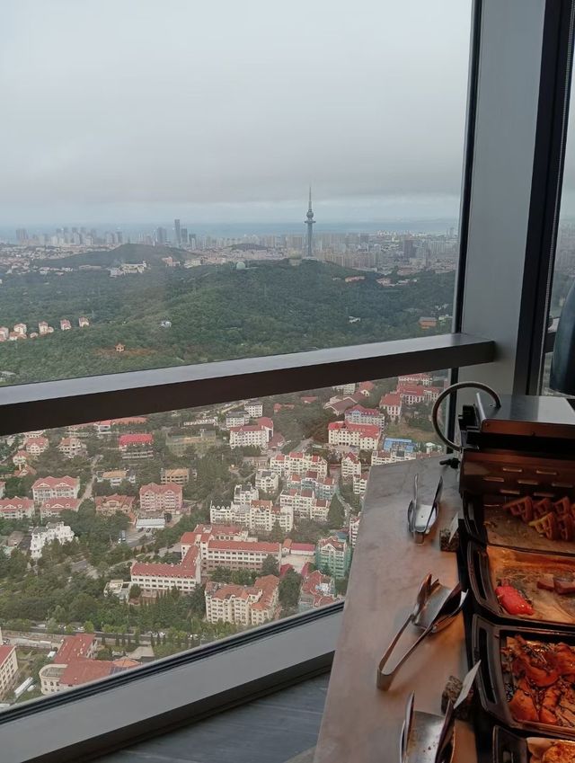 青島瑞吉酒店的海景真無敵！