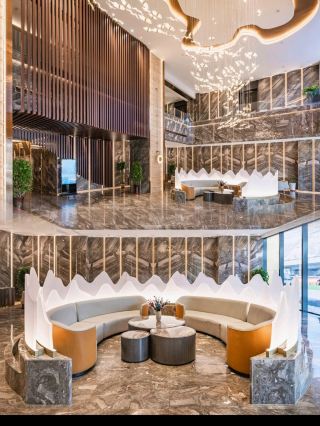 Enjoy the night view of Lanzhou~Lanzhou Center Yellow River Yinran Waterfront River View Hotel