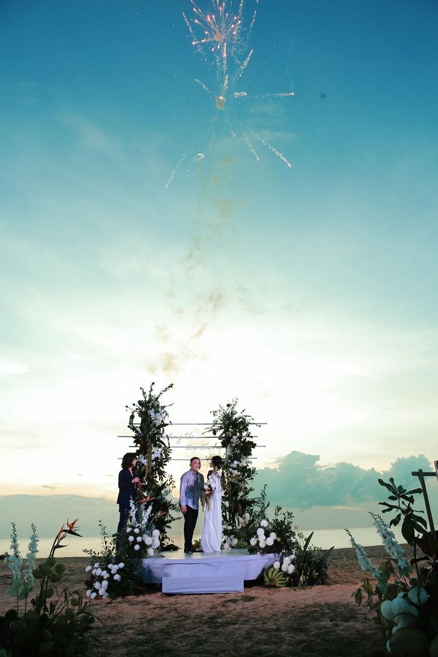 驚了！！喺海邊民宿辦婚禮原來咁靚