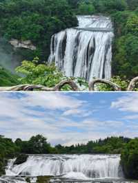 瀑影搖青山，黔音入畫來「黃果樹瀑布」