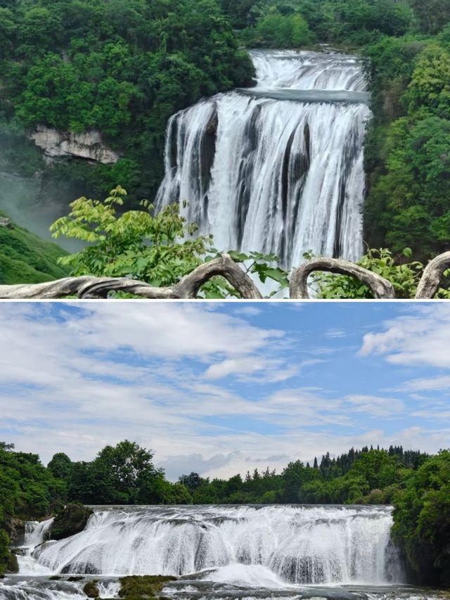 瀑影搖青山，黔音入畫來「黃果樹瀑布」