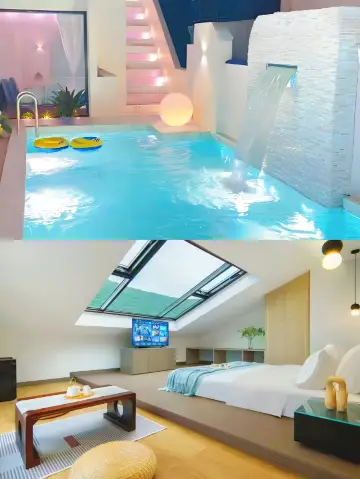 舟山呢間民宿真係正到爆！直接將私人沙灘搬入庭院