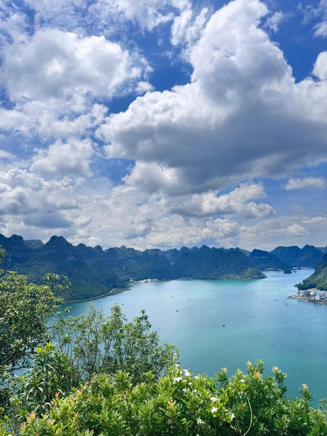靖西“水上桂林”渠洋湖～～領略不一樣的異國風情