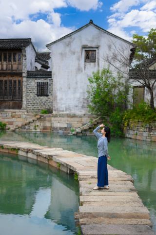 Beautiful Puyuan Fashion Ancient Town Around Shanghai