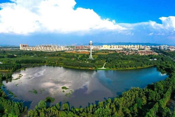 漳澤湖霧中仙境