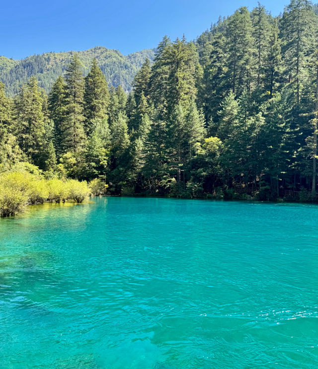 山湖徒步秘境路線