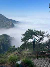 秋冬廬山雲端仙境避人海秘笈