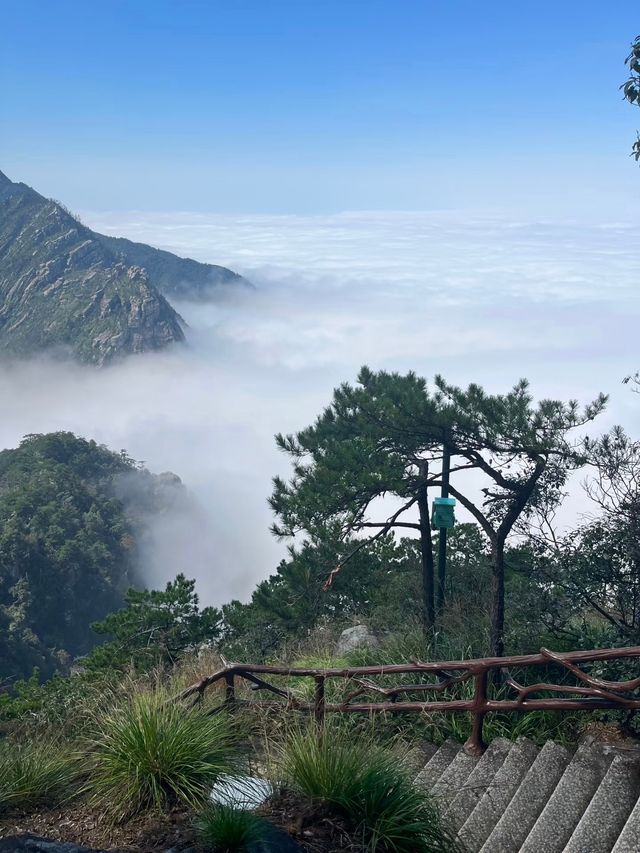 秋冬廬山雲端仙境避人海秘笈