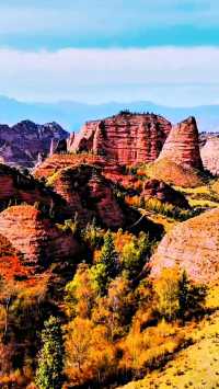 青海丹霞地貌打卡