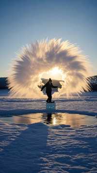 邂逅北極村極寒
