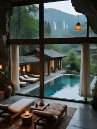 安吉悅榕莊親子別墅 帶娃泡私湯看竹海!