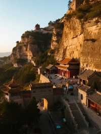 大同懸空寺親子遊!恐高慎入,感受千年奇觀的震撼