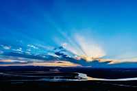 夕陽西下被若爾蓋的黃河九曲美翻了！一定要來～