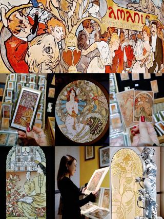 📍Guangzhou K11 | Mucha's beauty 🎨 Never goes out of style