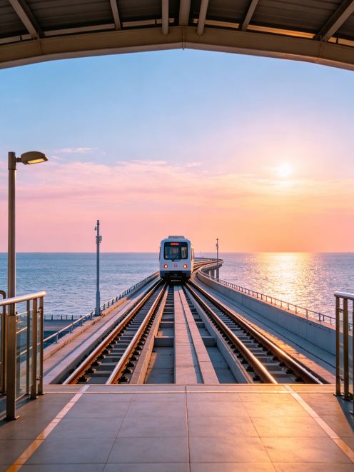 急行「天都」　サボ この海上ミニ列車のために、わざわざ天津へ行ってきました！完全版遊び