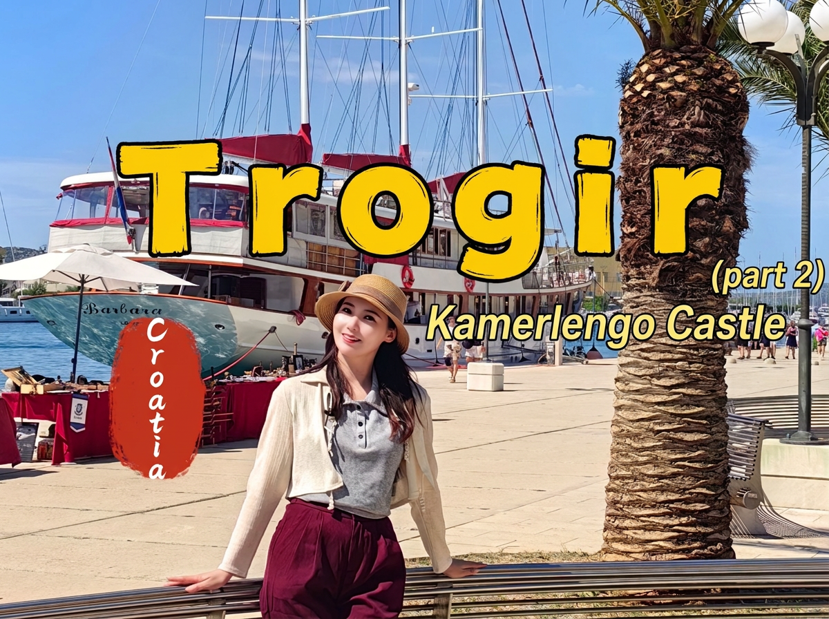 Stand in front of Kamerlengo Castle, watch the boats come and go, and spend an afternoon just unwinding!