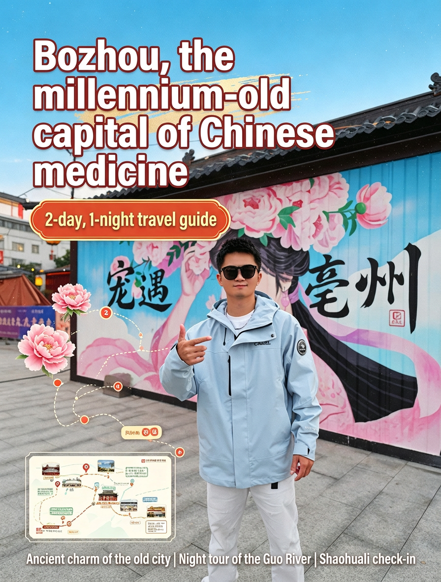 Weekend trip to Bozhou, the thousand-year-old medicine capital—what can you actually do in 2 days and 1 night? #BozhouTravel #TravelHotspot  #CityDestinationCoCreationPlan 