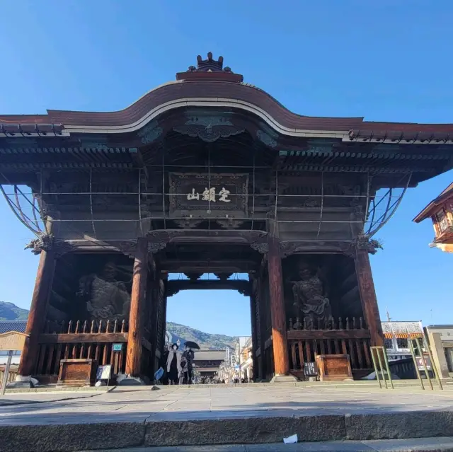 日本長野縣長野市善光寺