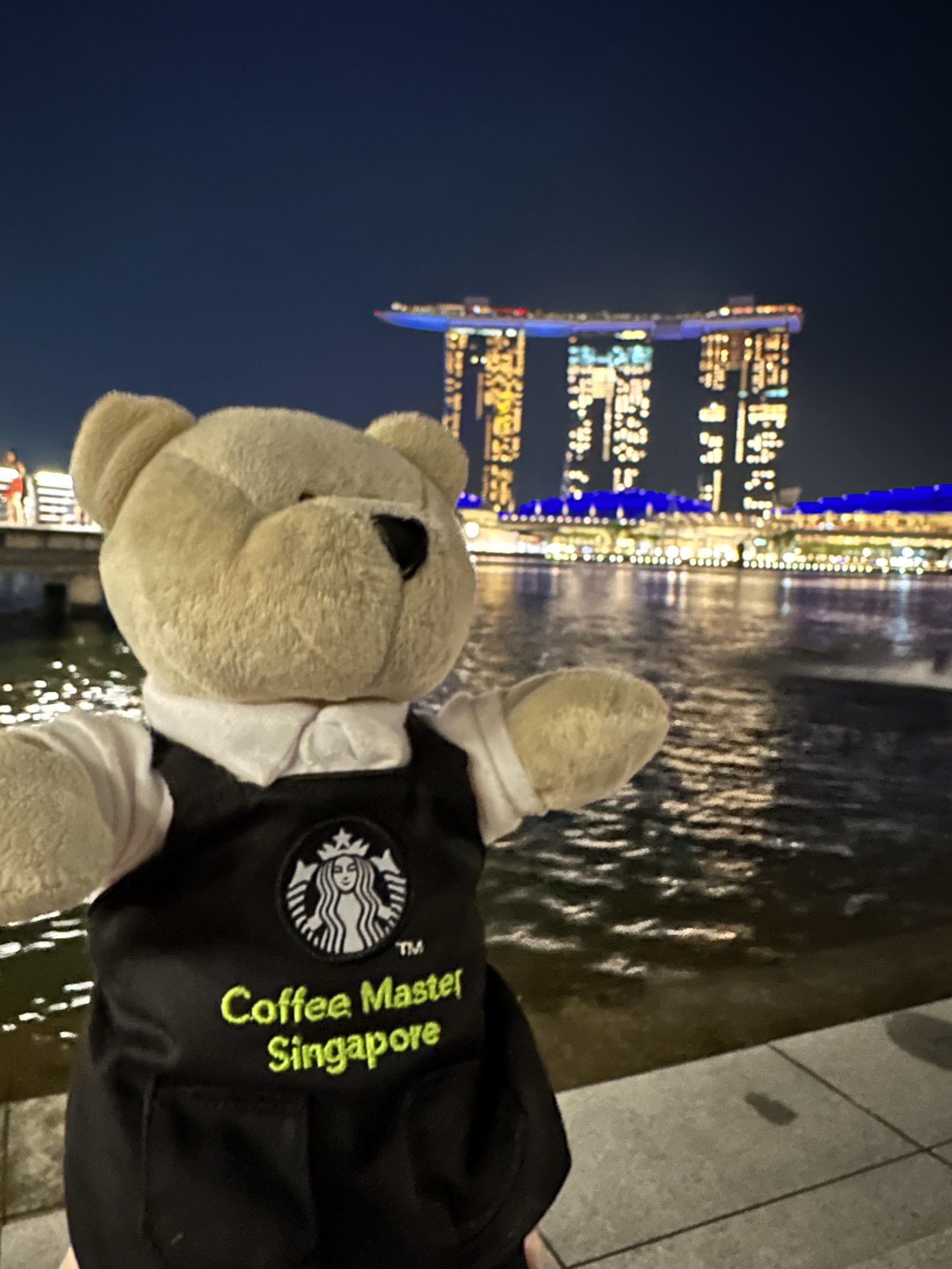 スタバベア】シンガポール限定 マーライオン くま スタバベア】シンガポール限定 マーライオン くま