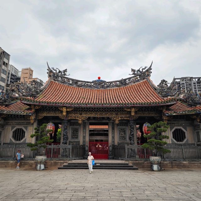 Famous Old Temple in Taiwan
