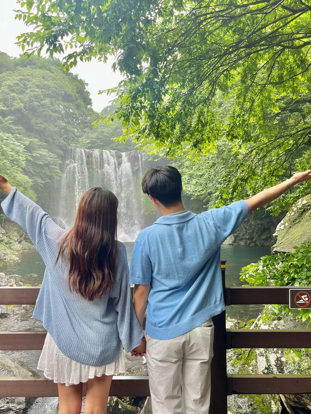 서귀포 천제연폭포💛