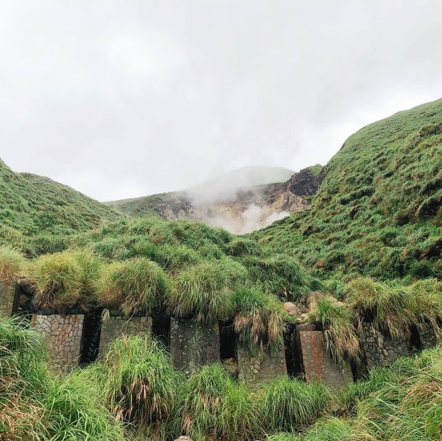 台北｜⛰️🌋♨️美麗的山區風景📍小油坑遊憩區 Xiaoyoukeng Recreation Area