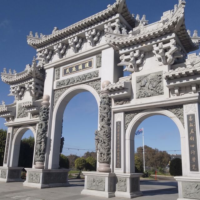 beautiful temple in the heart of Melbourne 