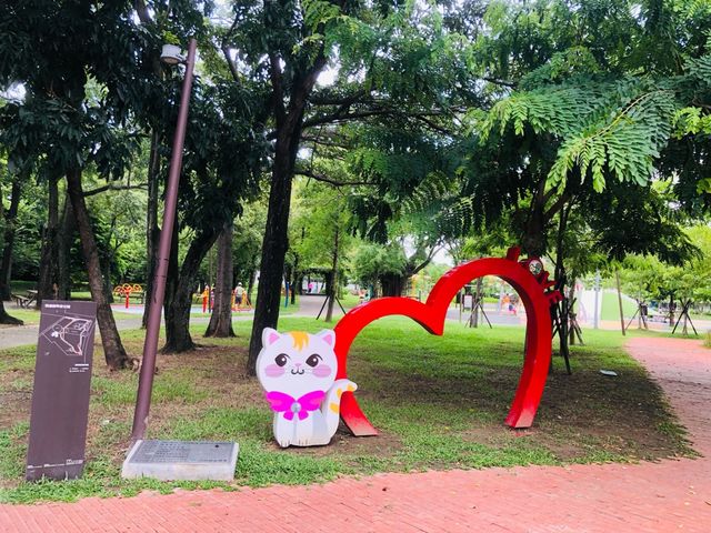 嘉義｜🐱🐈 Zaoan Park 民雄鄉早安公園 ♥️🌳
