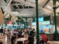 Lau Pa Sat market in town