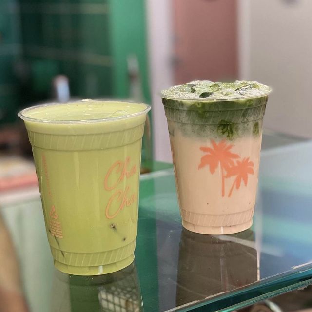 딸기녹차, 녹차콜드브루 세젤예 차차마차🍵