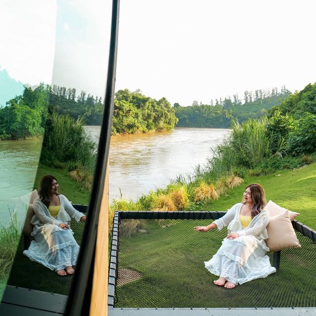 ที่พักติดริมแม่น้ำแคว The Tryst River Kwai