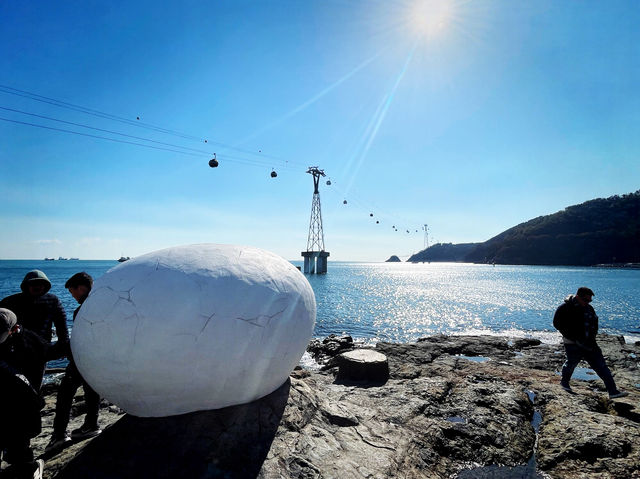 南韓釜山 又是一個海底龍宮的傳說 松島天空步道 송도구름산책로