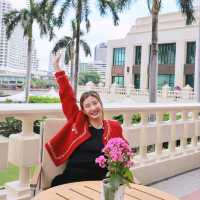 วันตรุษจีนมาจิบน้ำชารับลมริมแม่น้ำเจ้าพระยากัน