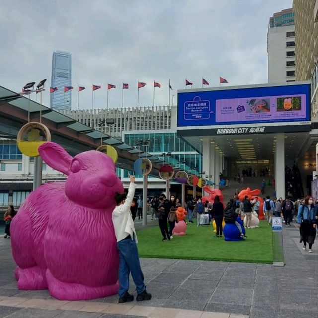 海港城兔年裝飾