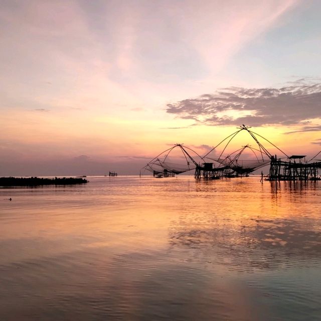 อาทิตย์ขึ้นที่พัทลุง บัวบานที่ทะเลน้อย โอย..สวยอ้ะ