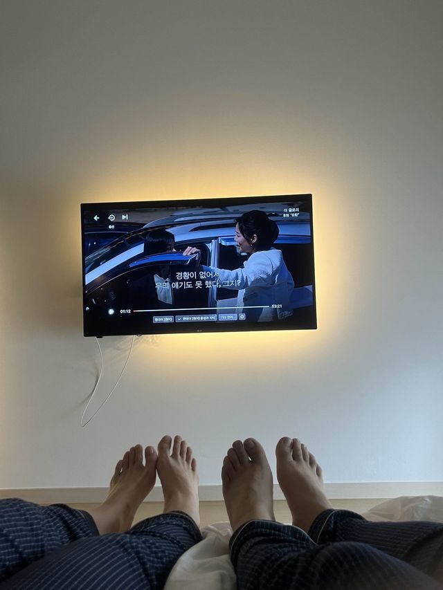 영종도 오션뷰 감성 숙소에서 넷플릭스 실컷 보기🤍