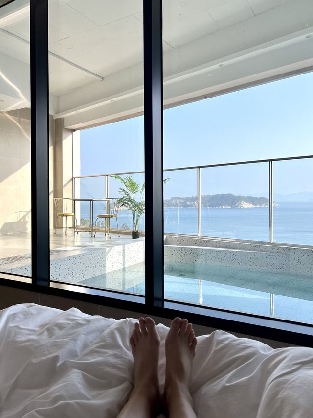 부산에서 한시간도 안걸리는 거제 신상 숙소 🏝️