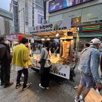 Eating fever in Myeong-dong !