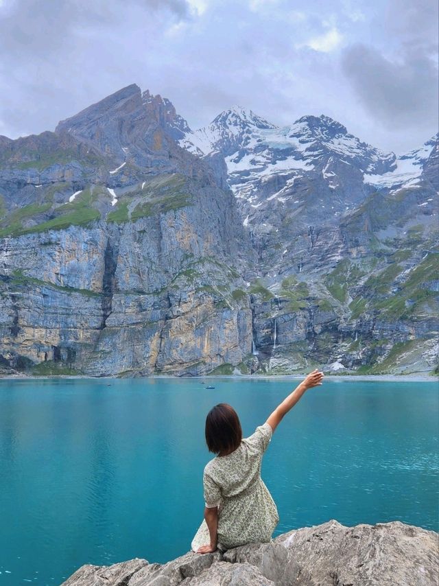 🇨🇭 스위스 호수에서 수영하기🤍외시넨 호수