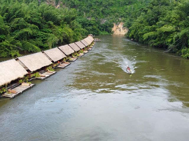River Kwai Jungle Rafts Floating Hotel 