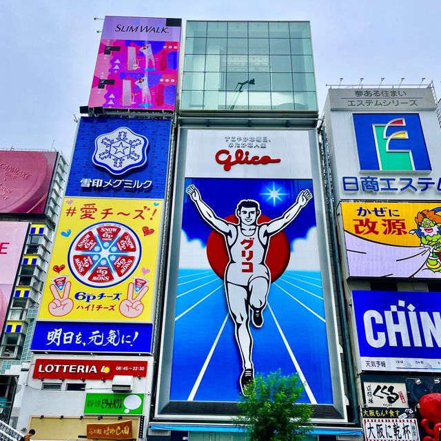 【大阪府】道頓堀のグリコ看板と記念撮影！