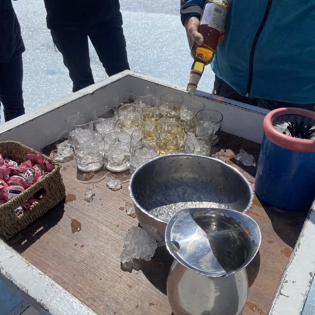 아르헨티나 이색체험, 빙하를 넣은 위스키 🥃