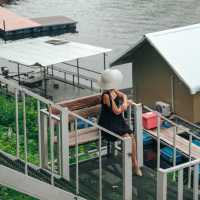 ริเวอร์แจ่มจันทร์ | นอนบ้านริมน้ำที่กาญจนบุรี